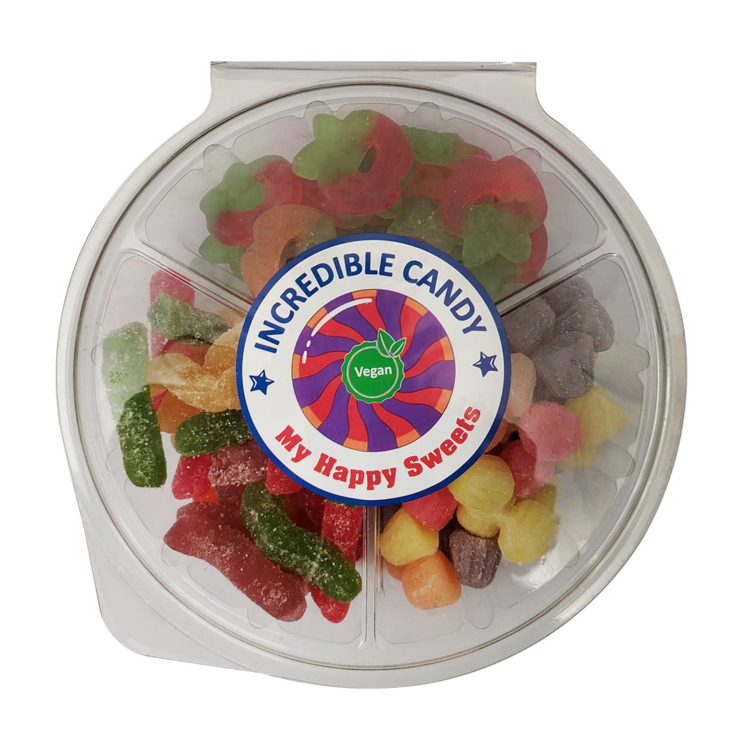 Incredible Candy Vegan Assorted Candy Platters 500g