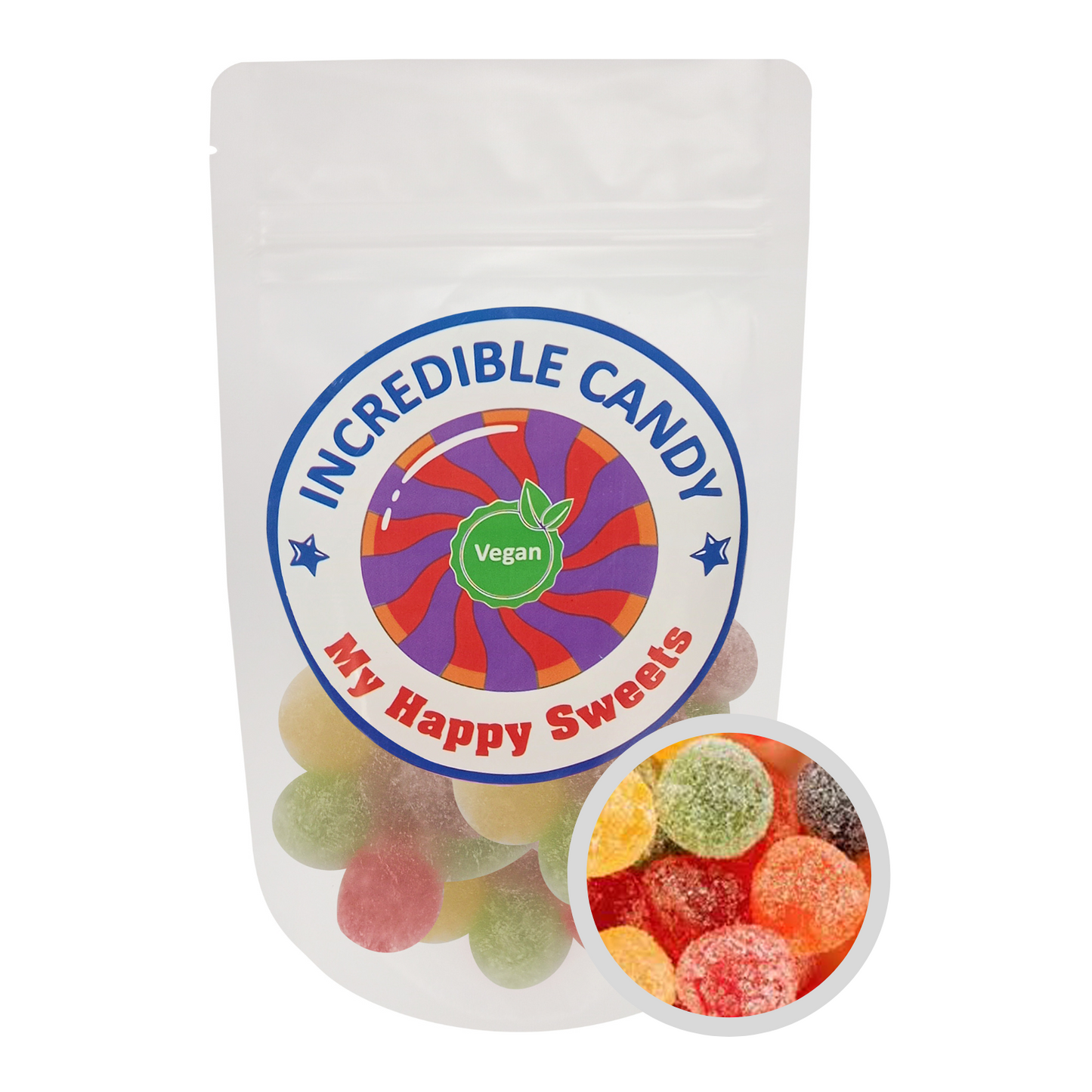 Incredible Candy Vegan Joub Joubs 130g