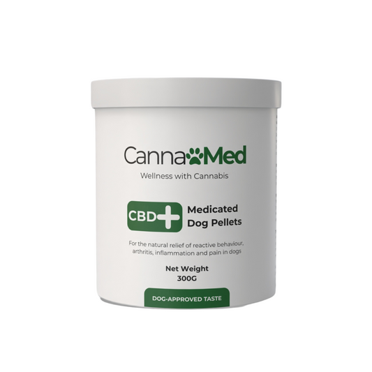 CannaMed CBD PLUS Medicated Dog Pellets 300g